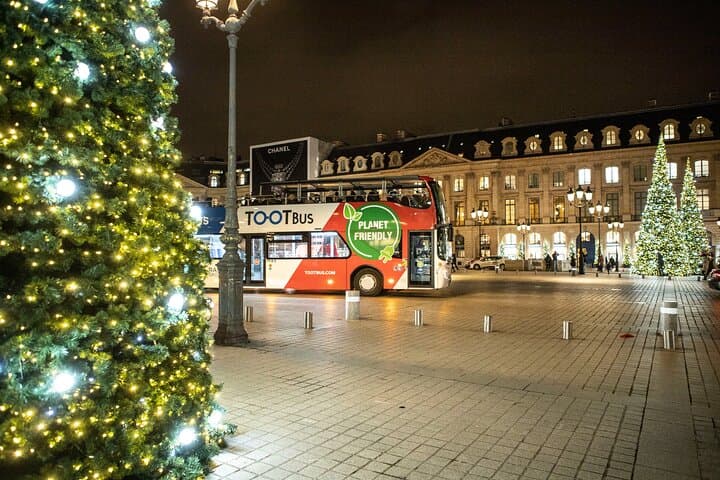 Paris Tootbus Festive Christmas Lights Tour