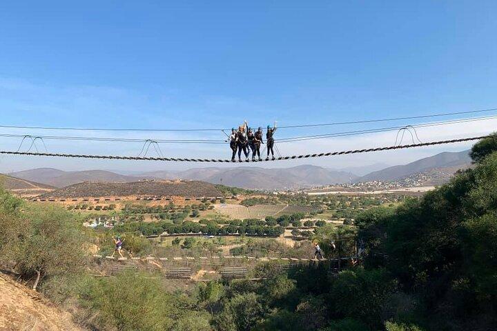 Canadas Zipline Canopy Tour Bufadora met privé-haven pick-up