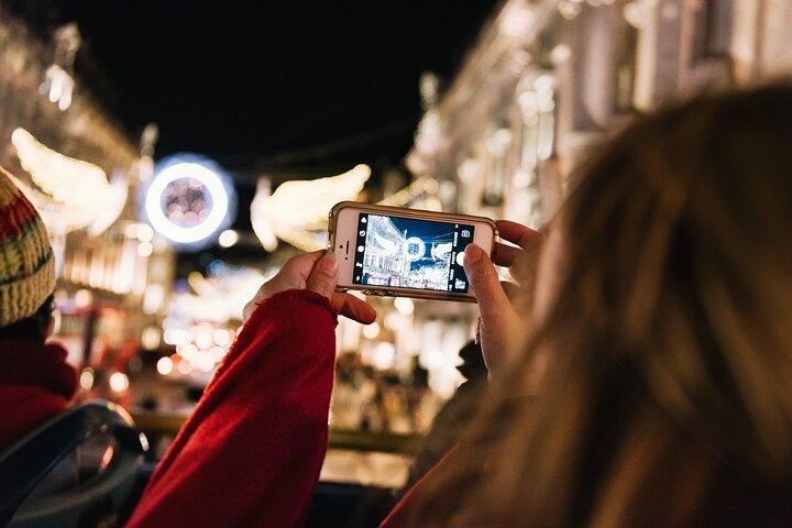 Londoner Tootbus-Weihnachtslichter-Tour