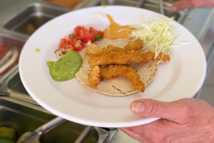 Experiência de degustação de comida e tacos no centro de Cabo San Lucas