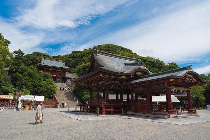 Visita privada Kamakura de dia inteiro a partir de Tóquio (customizable)