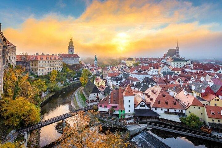Privater Transfer von Wien nach Prag mit Zwischenstopp in Cesky Krumlov
