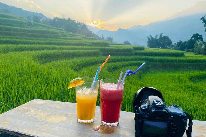 Vanuit Hà Nội ; Mu Cang Chai 3 dagen 2 nachten met de auto en trektochten