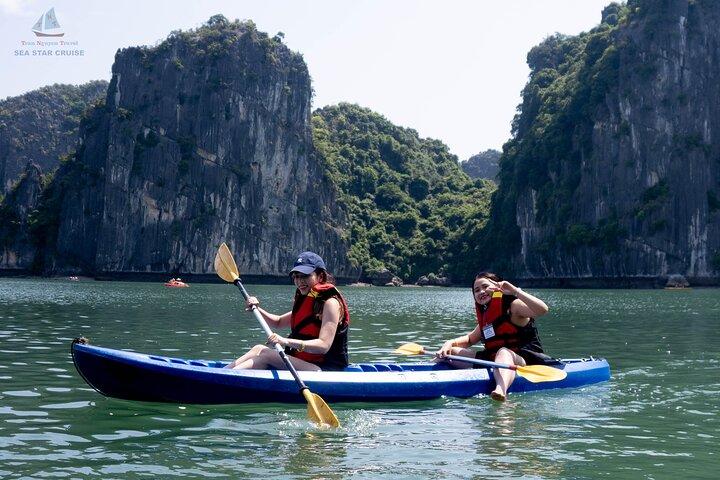 Heldags Sea Star Cruise til Lan Ha-Ha Long Bay Viet Hai landsby