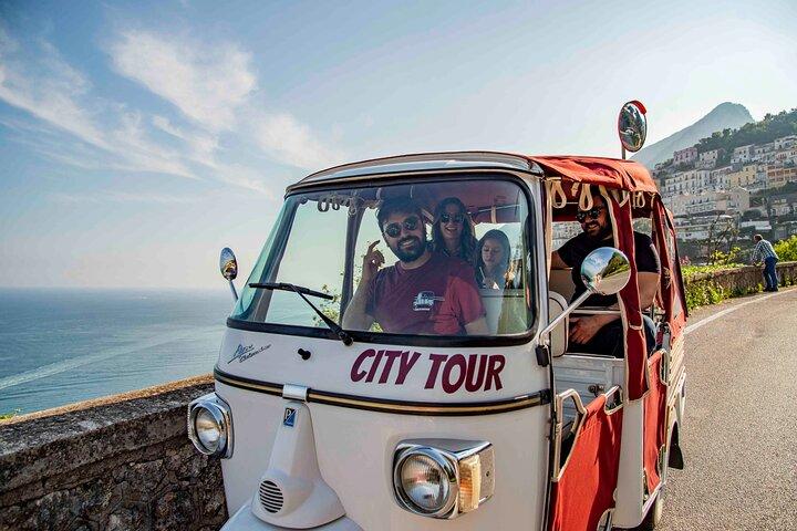 Tour di Vietri e i suoi borghi a bordo dell'Ape Calessino(tuktuk)