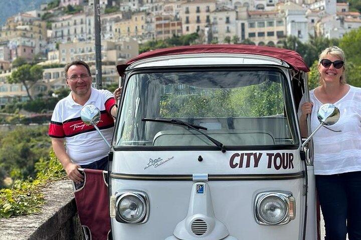 Tour di Vietri e i suoi borghi a bordo dell'Ape Calessino(tuktuk)
