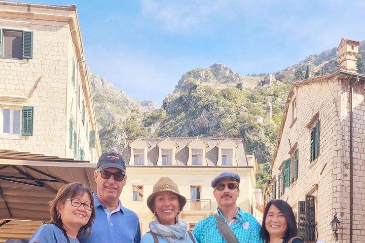 Kotor Old Town Lille Gruppen Vandretur