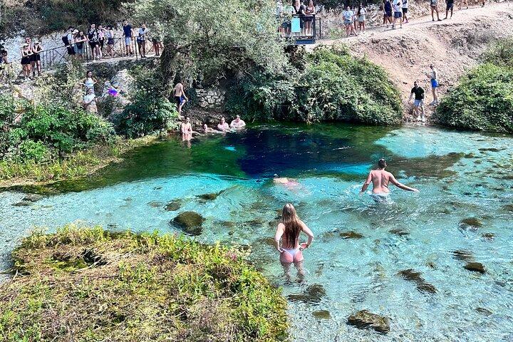 Blue Eye e Gjirokaster, tour di mezza giornata con cibo e bevande