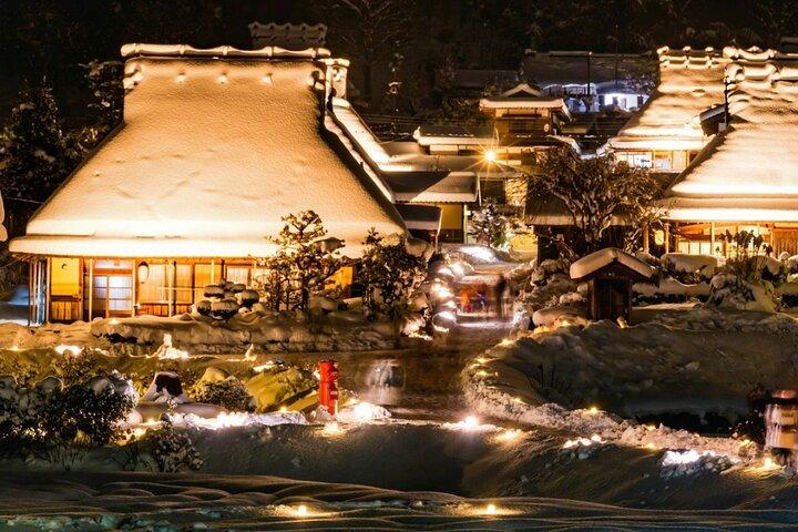 Tour privado en charter por Osaka Rutas Miyama, Amanohashidate y Uji