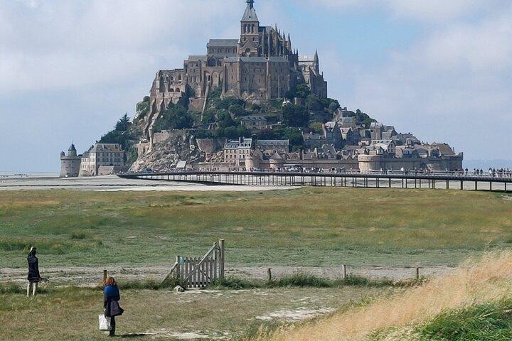 Mont-St-Michel : Visite Privée à Pied "Billet Abbaye Inclus"