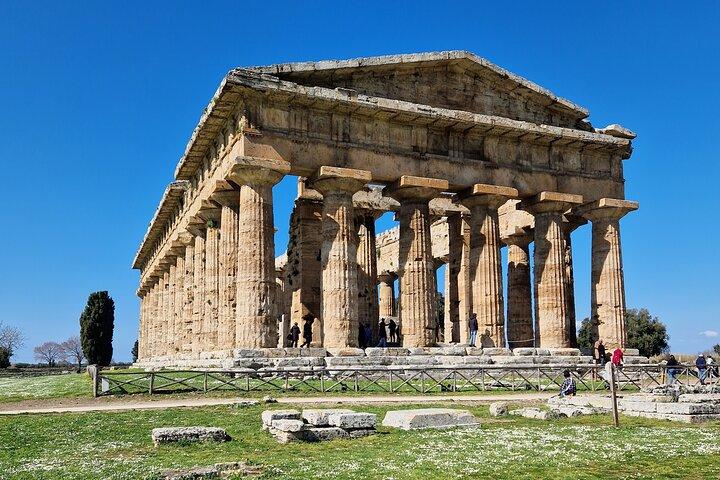 Visite privée d'une demi-journée aux temples de Paestum