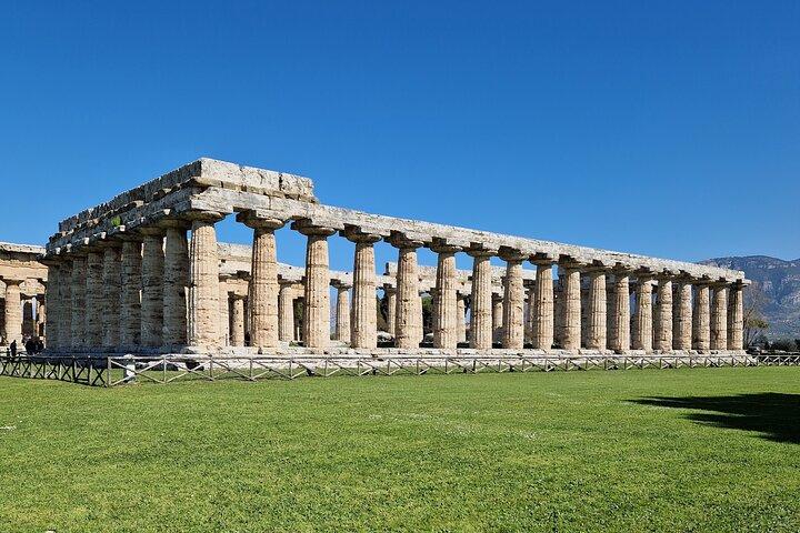 Visite privée d'une demi-journée aux temples de Paestum
