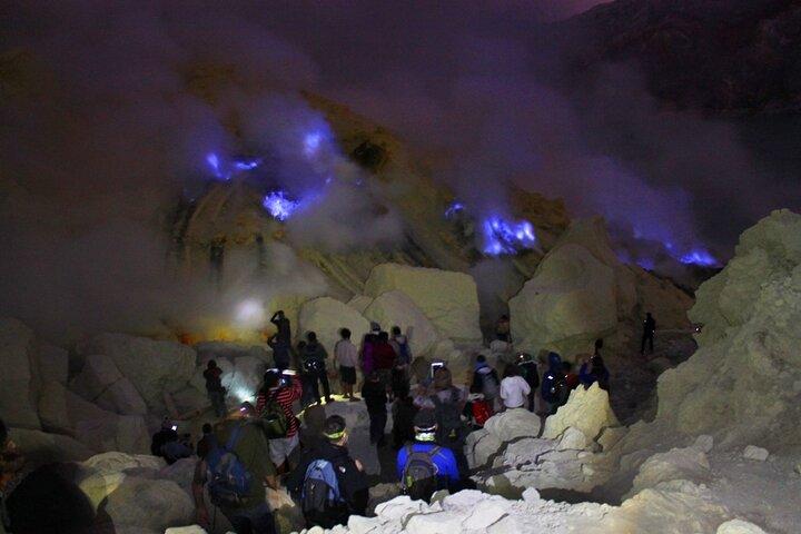 4-Day Ijen Blue Fire, Bromo, Borobudur, Yogyakarta from Bali