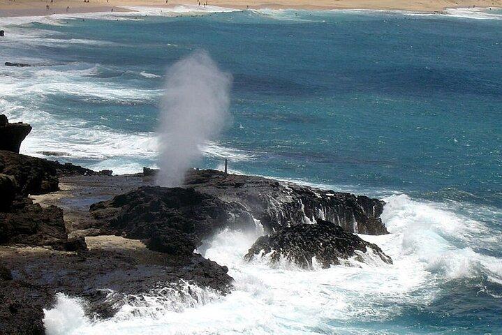 オアフ島東海岸から山へのスリングショットツアー