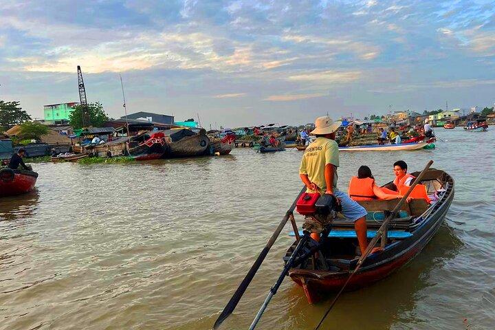 Excursão privada de dia inteiro em Can Tho Cai Rang Float Market e Con Son