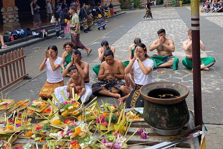 Ubud Privat tur: Monkey Forest, Rice Terrace, Tempel, Vandfald