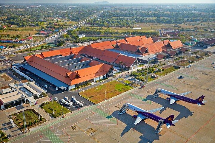 Transfert aéroport privé/partagé de Siem Reap