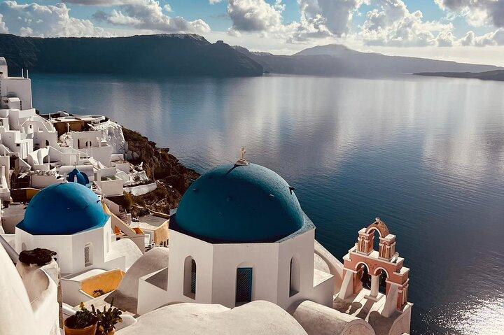 SANTORINI Tour Privado com Itinerário Flexível e Pickup