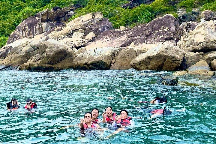 チャム島プライベート シュノーケリング ツアー、ニース ビーチ、漁村