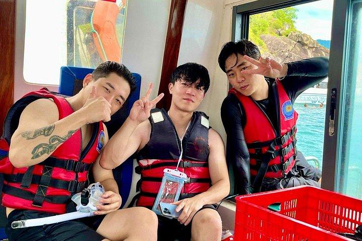 チャム島プライベート シュノーケリング ツアー、ニース ビーチ、漁村
