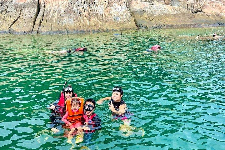 チャム島プライベート シュノーケリング ツアー、ニース ビーチ、漁村