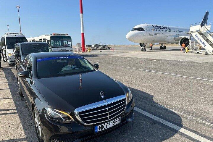 Traslado privado de chegada do aeroporto de Tessalônica