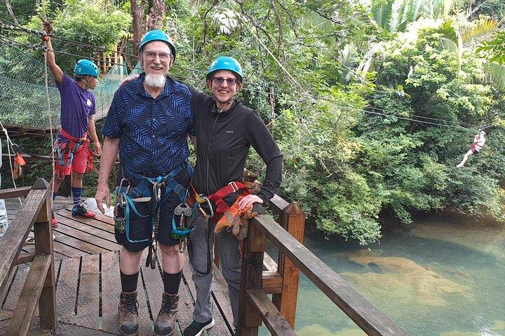 Jungle Zip-line eventyr fra Belize City