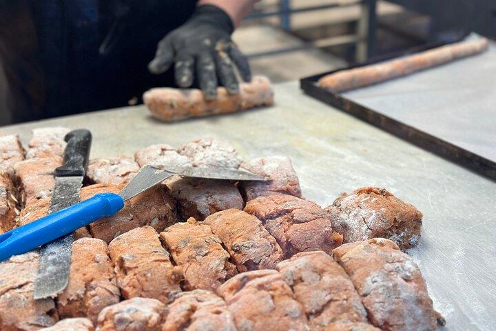 フィレンツェのおいしい屋台料理とガイド付き市内散策