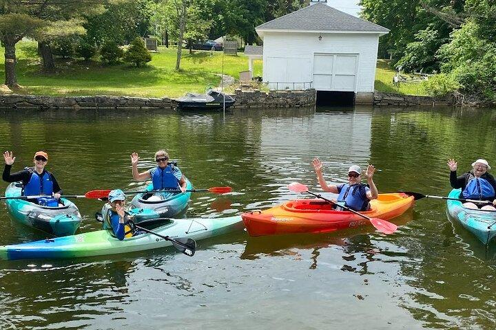 Alquiler de kayak de medio día en el lago Sebago