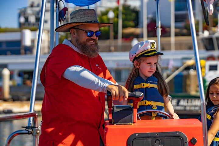 Passeio de barco com fundo de vidro em Redondo Beach