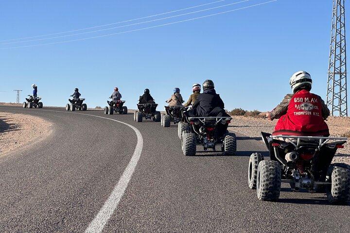 Quad bike tour in agafay desert
