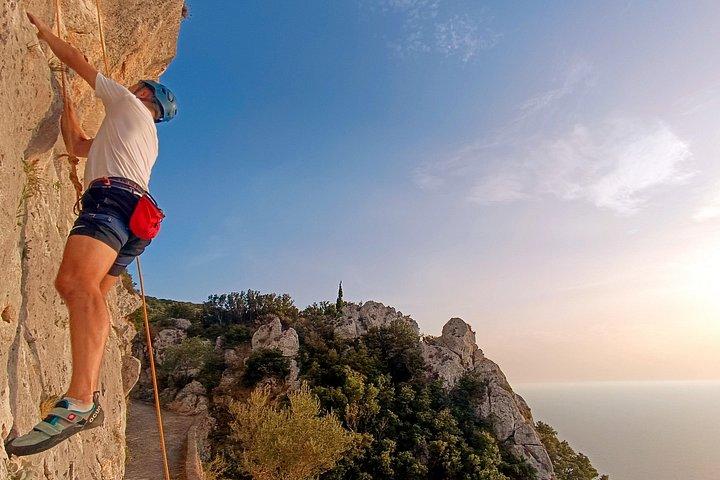 Rock Climbing Experience in Corfu for Beginners