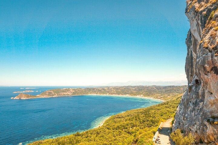 Experiência de escalada em Corfu para iniciantes