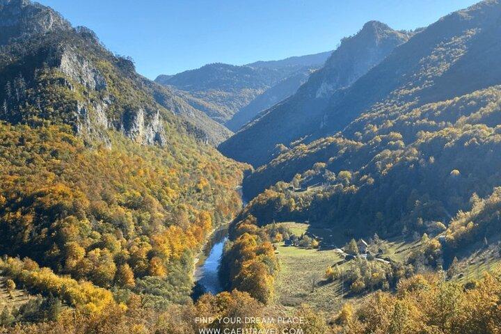 Tour du canyon de Tara et Moraca avec Biogradska Gora et Durmitor