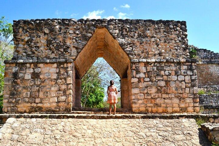 Visite incroyable des ruines d'Ek Balam, du cénote et de Valladolid