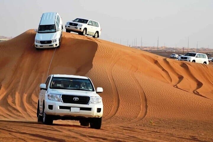 Premium Private Desert Safari by 4x4 Vehicle with BBQ Dinner