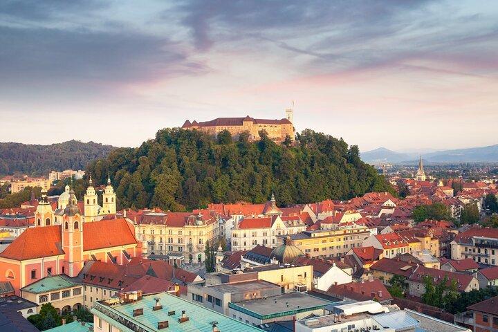 Privat Lake Bled och Ljubljana Tour från Zagreb