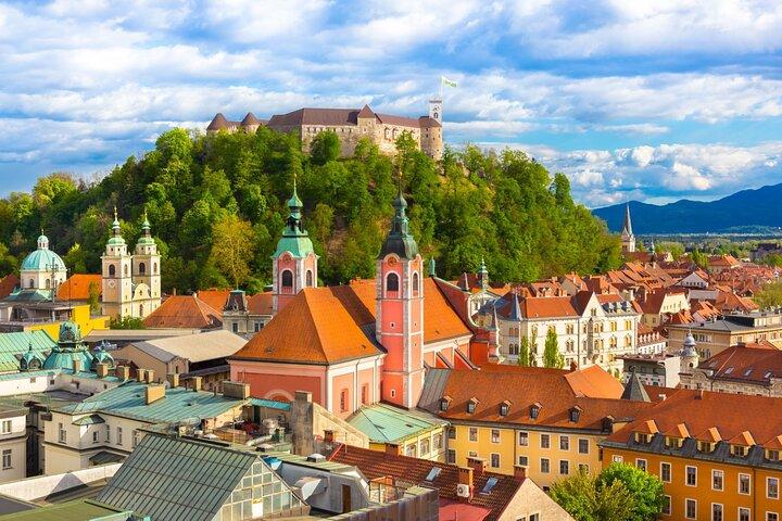Privat Lake Bled och Ljubljana Tour från Zagreb