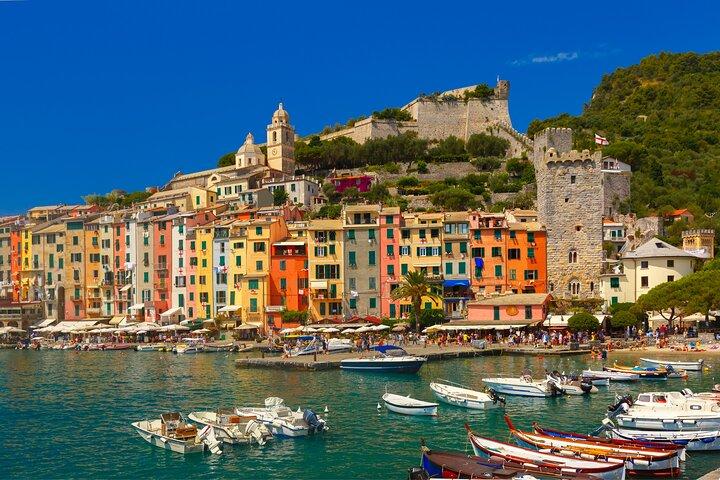 Escursione privata Cinqueterre e Portovenere. dal porto della Spezia