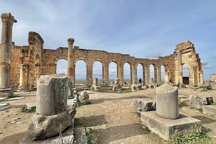 ヴォルビリスへの日帰り旅行 - フェズからのムーレイ・イドリスとメクネス