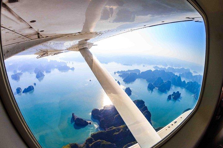Halong Bay Sightseeing With Seaplane A Great View From The Sky