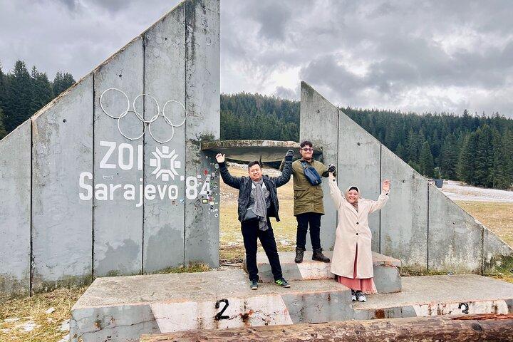 Sarajevo: Tour delle montagne olimpiche e della primavera del fiume Bosna