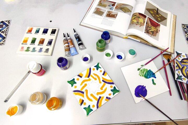Workshop Tegelschilderen - maak je eigen Azulejo in één dag