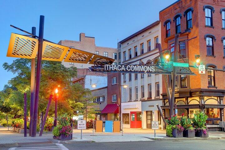 Excursão histórica privada a pé em Ithaca