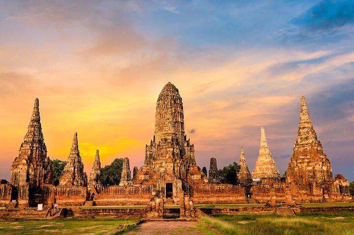 Ayutthaya Sunset Cykeltur til berømte templer @ Heritage Trails