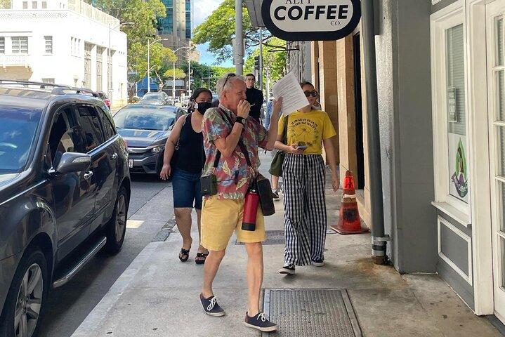 Tour histórico pelo centro de Honolulu no Red Light District
