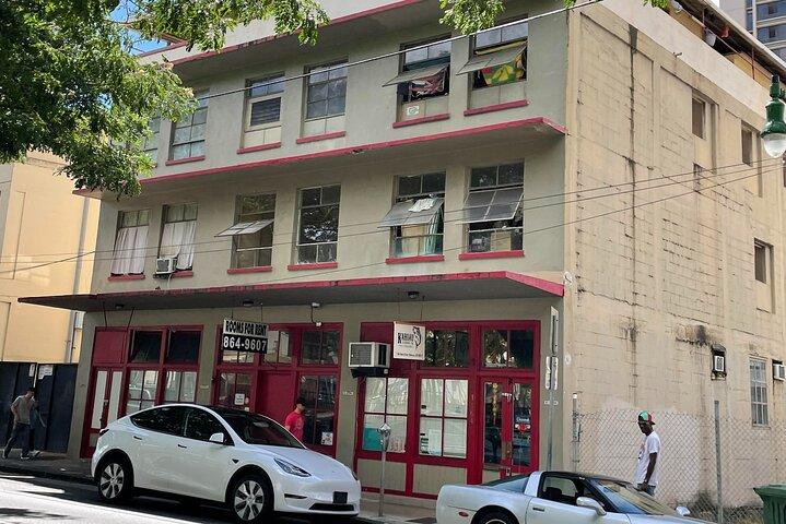 Tour histórico pelo centro de Honolulu no Red Light District