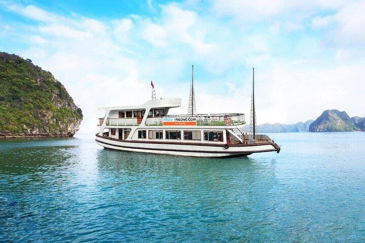 Wego Cruise Halong - Budgetdagskryssning från Hanoi med expressbuss