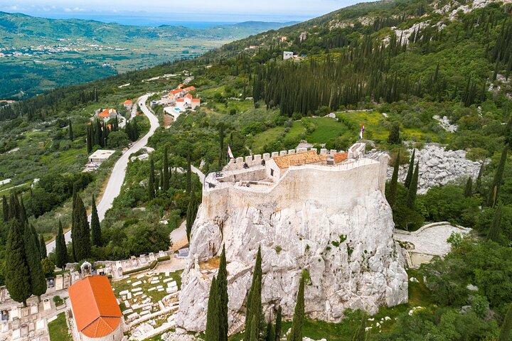 Passeio rural de bicicleta e degustação de vinhos em Dubrovnik