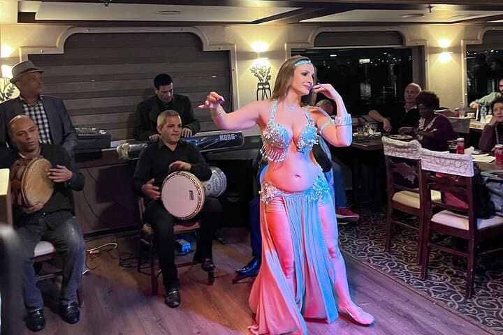 Cairo dinner cruise in Nile River ,Belly Dance and Tanura Show